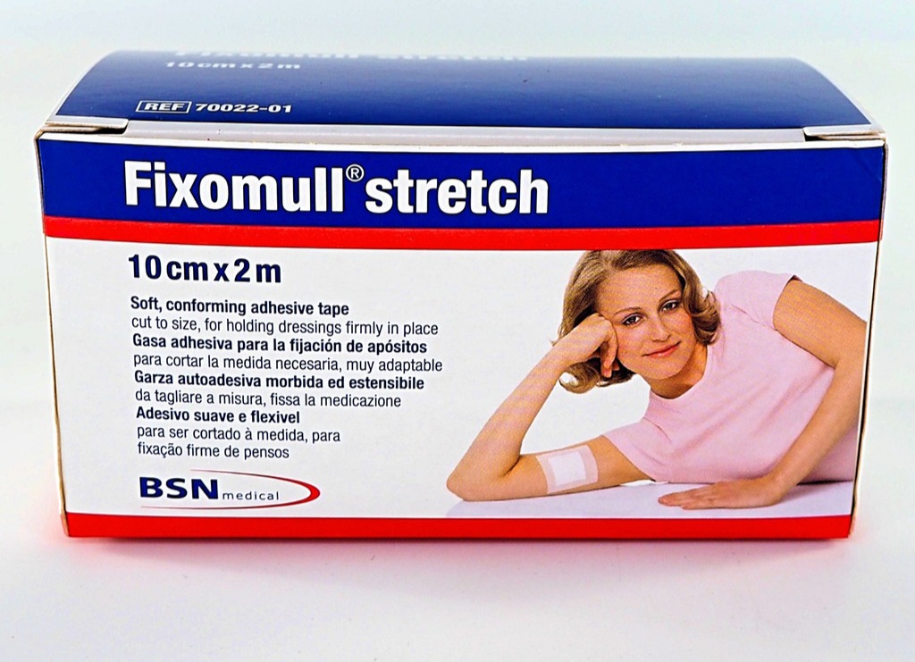 Fixomull เทปปิดแผลที่มีการแพ้ต่ำ ขนาด 10ซมx2ม