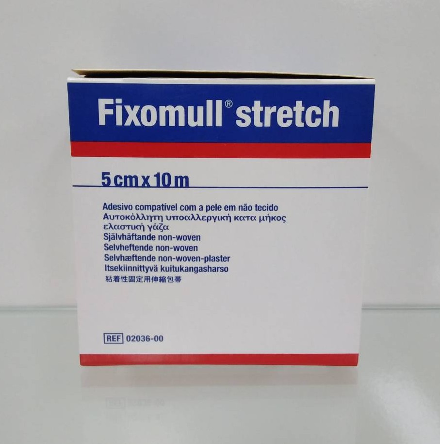 Fixomull เทปปิดแผลที่มีการแพ้ต่ำ ขนาด 5ซมx10ม