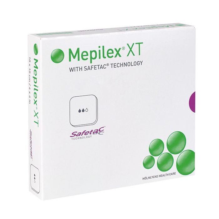 Mepilex XT  แผ่นโฟมปิดแผล ขนาด 10x10 ซม.