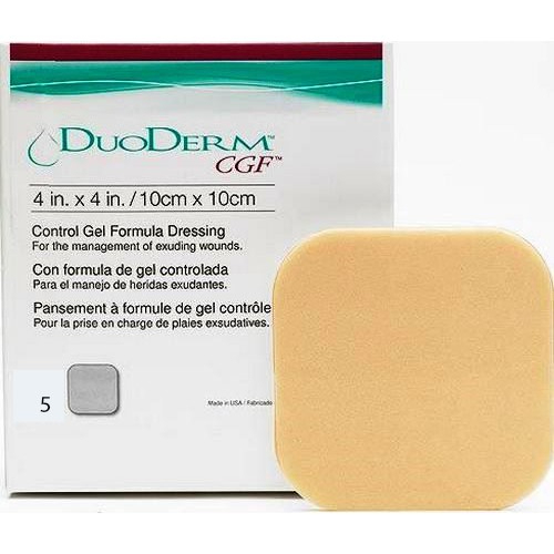 DuoDerm CGF แผ่นโฟมปิดแผล ชนิดหนา (10x10 ซม)